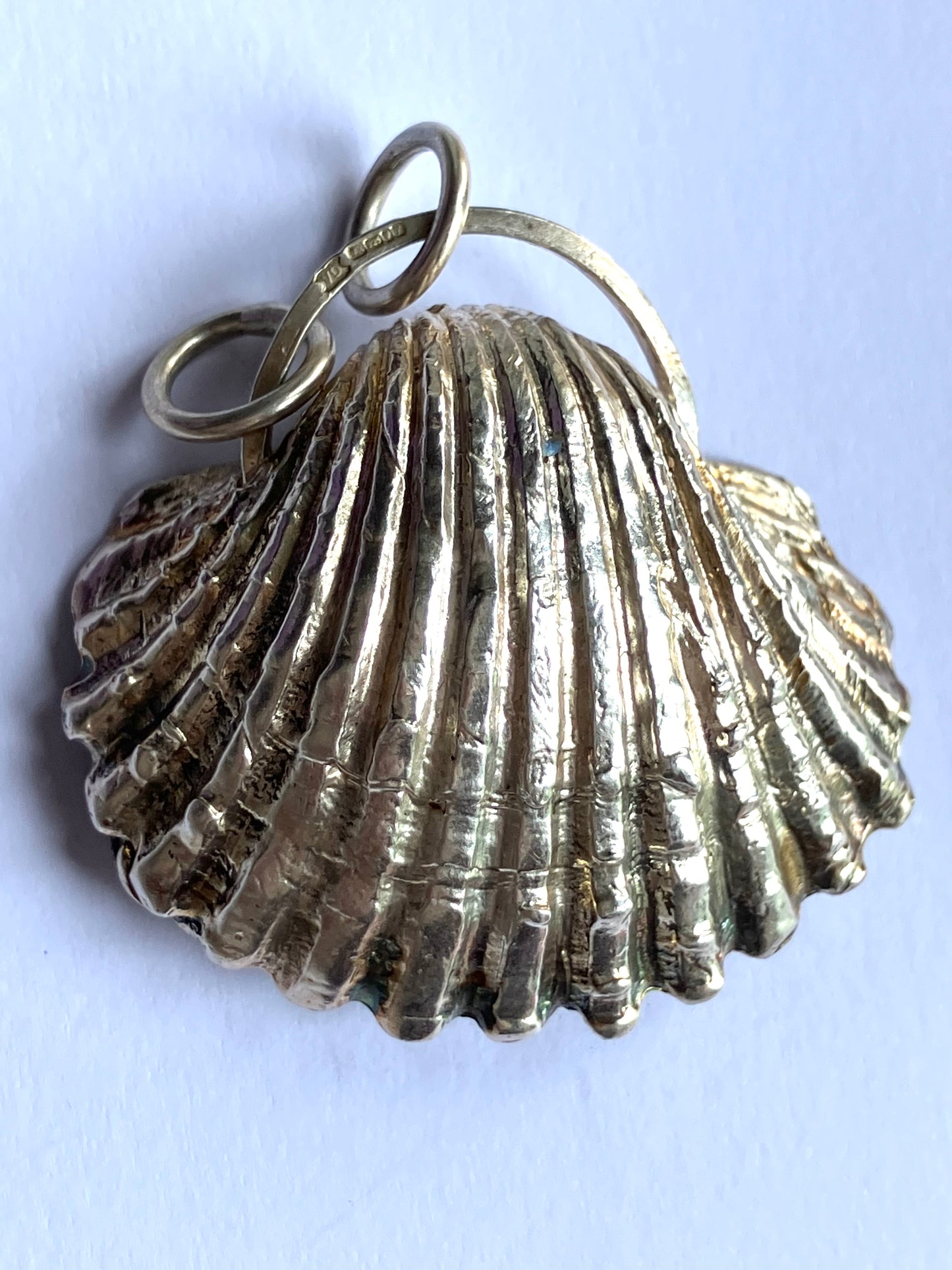 Under The Sea Large Seashell Pendant