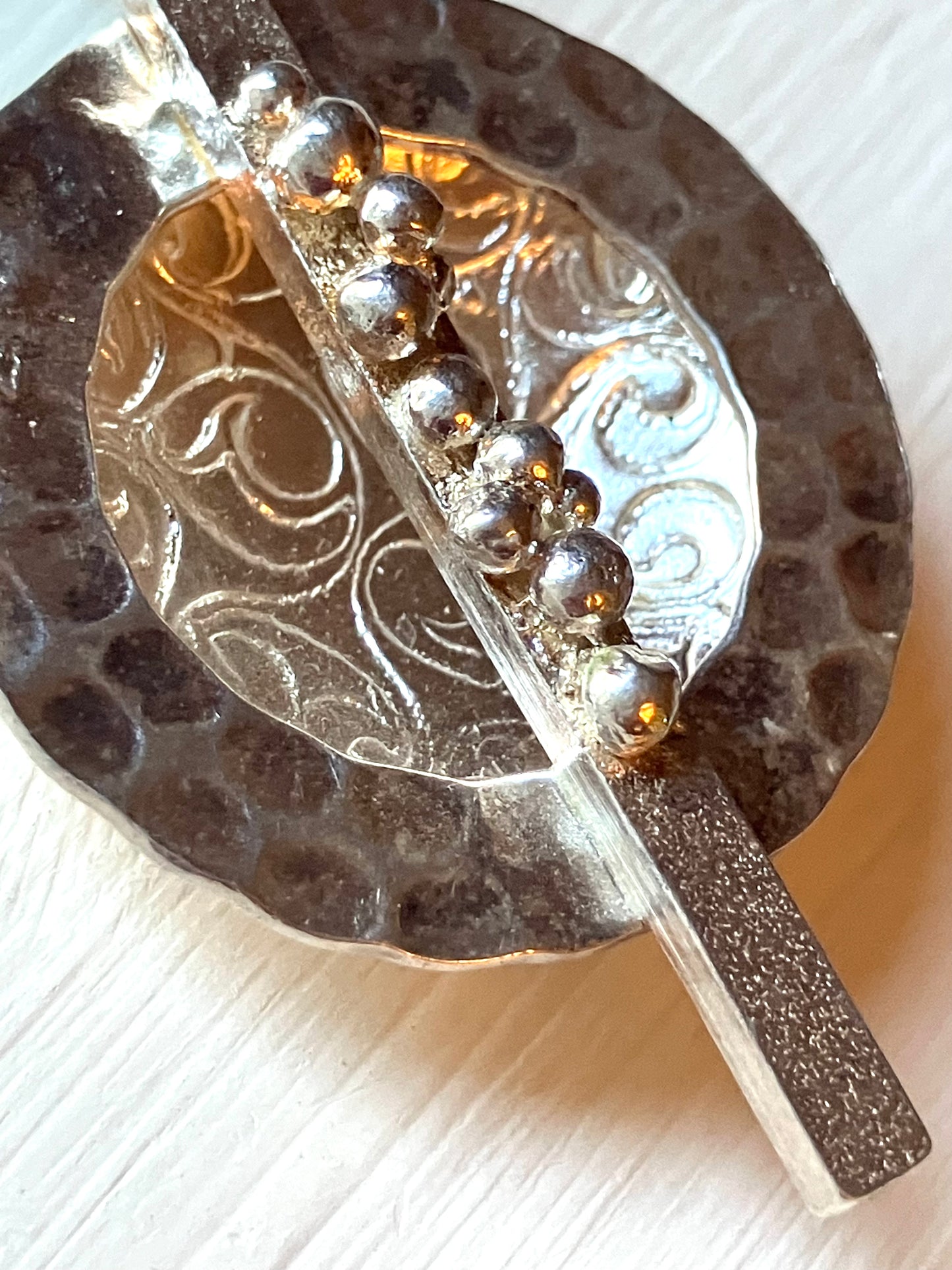 Large Silver Pendant