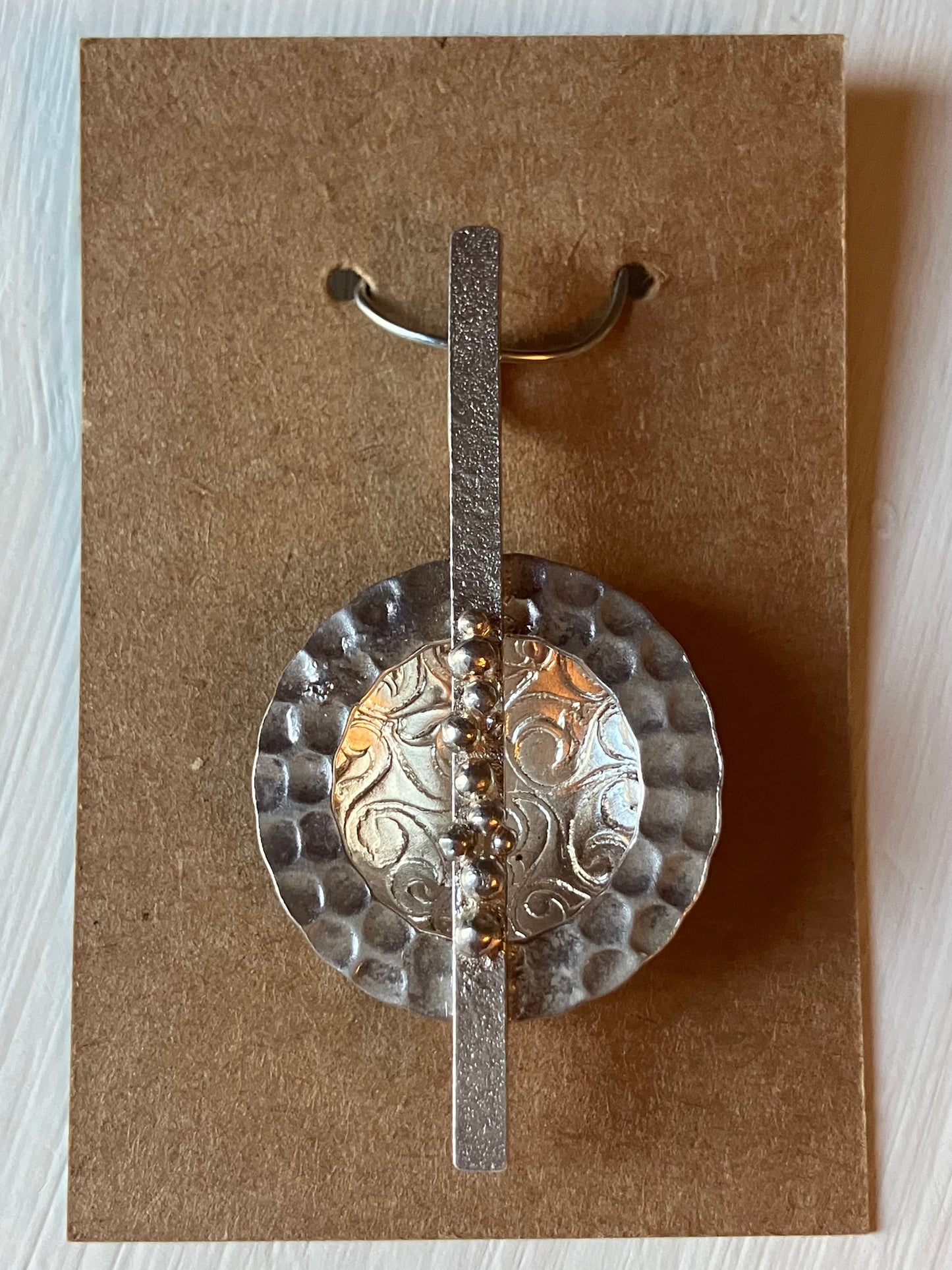 Large Silver Pendant