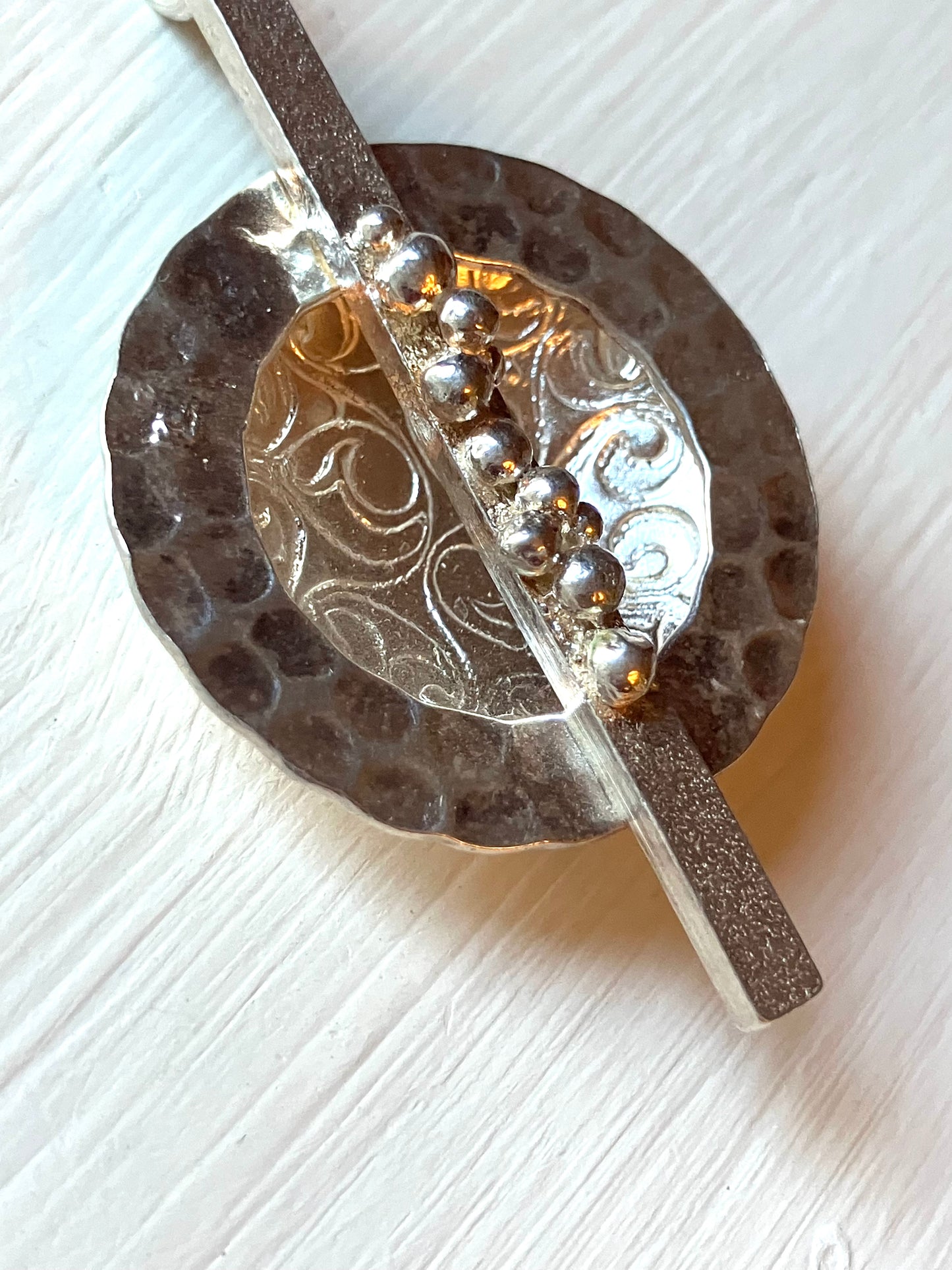 Large Silver Pendant
