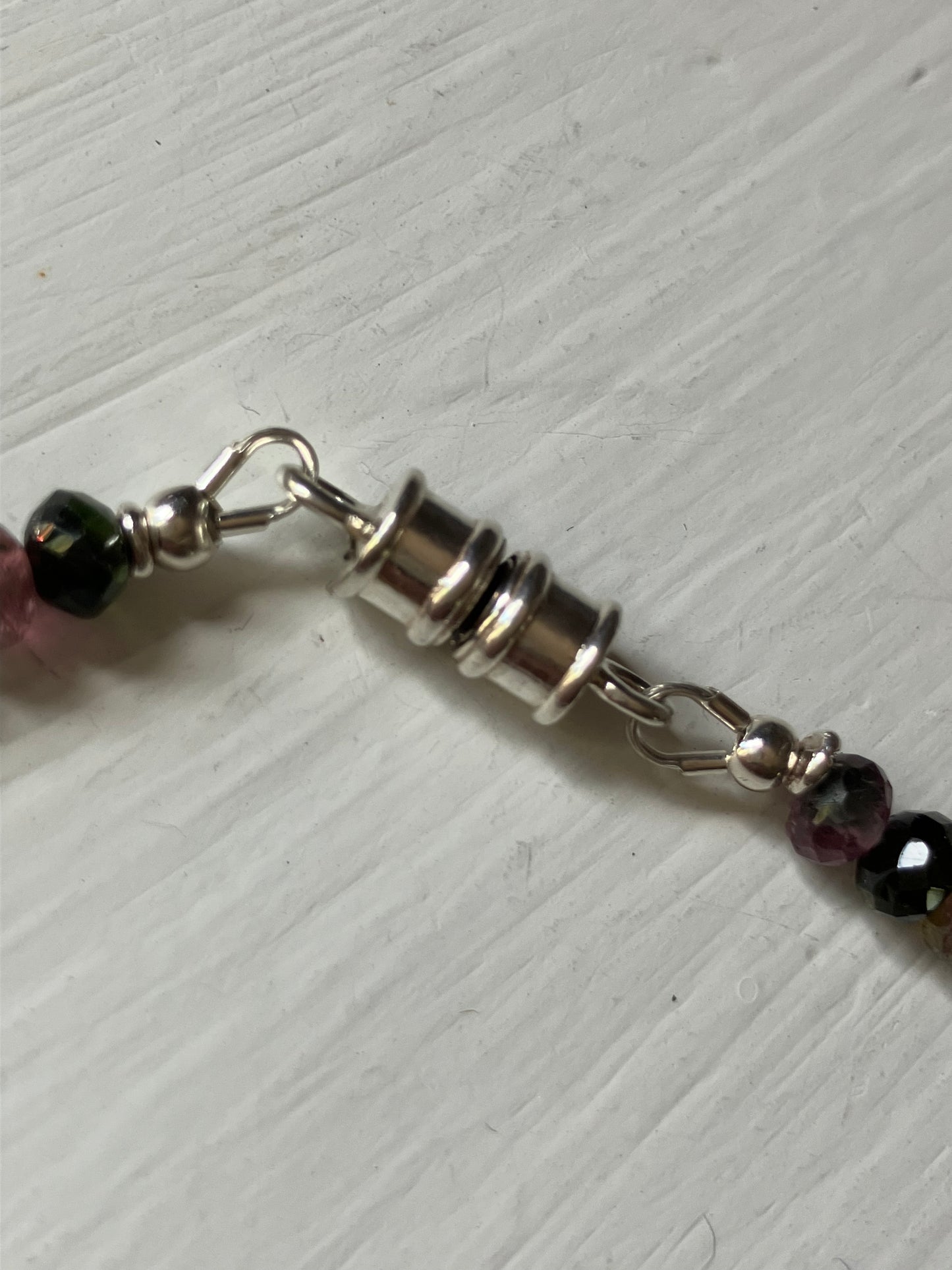 Bead & Silver Nevklace