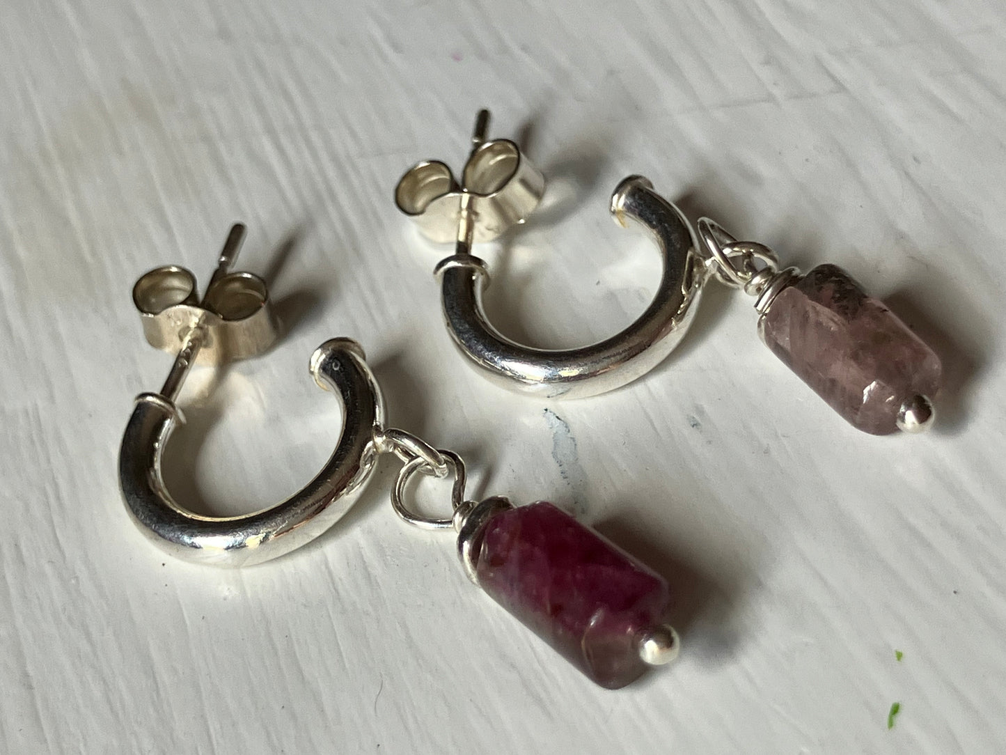 Silver Coloured Bead Necklace & Earring Set