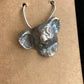Small Sterling Silver Koala Pendant