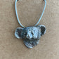 Silver Koala Pendant Large