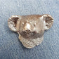 Small Sterling Silver Koala Pendant