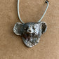 Silver Koala Pendant Large