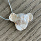 Small Sterling Silver Koala Pendant
