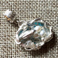 Silver Bird Nest Pendant With Resin & Pearl