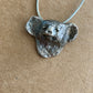 Small Sterling Silver Koala Pendant