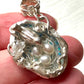 Silver Bird Nest Pendant With Resin & Pearl
