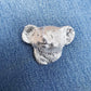 Silver Koala Pendant Large