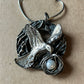 Eagle & Nest Pendant in Oxidised Silver