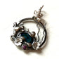 Frog Prince Pendant with Snail & Fish