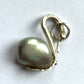 Silver & Pearl Swan Pendant