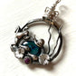 Frog Prince Pendant with Snail & Fish