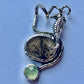 Seahorse Twist Pendant with Dendritic Agate