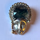Face Pendant with Green Hair