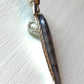 Grey Jasper Heron Pendant
