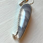 Grey Jasper Heron Pendant