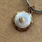 Pearl Silver & Gold Pendant