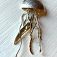 Large Silver Jellyfish Pendant