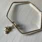 Silver Bee Bangle