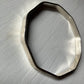 Ten sided Silver Bangle (6mm)