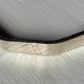 Ten sided Silver Bangle (6mm)