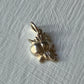 Small Silver Bee Charm