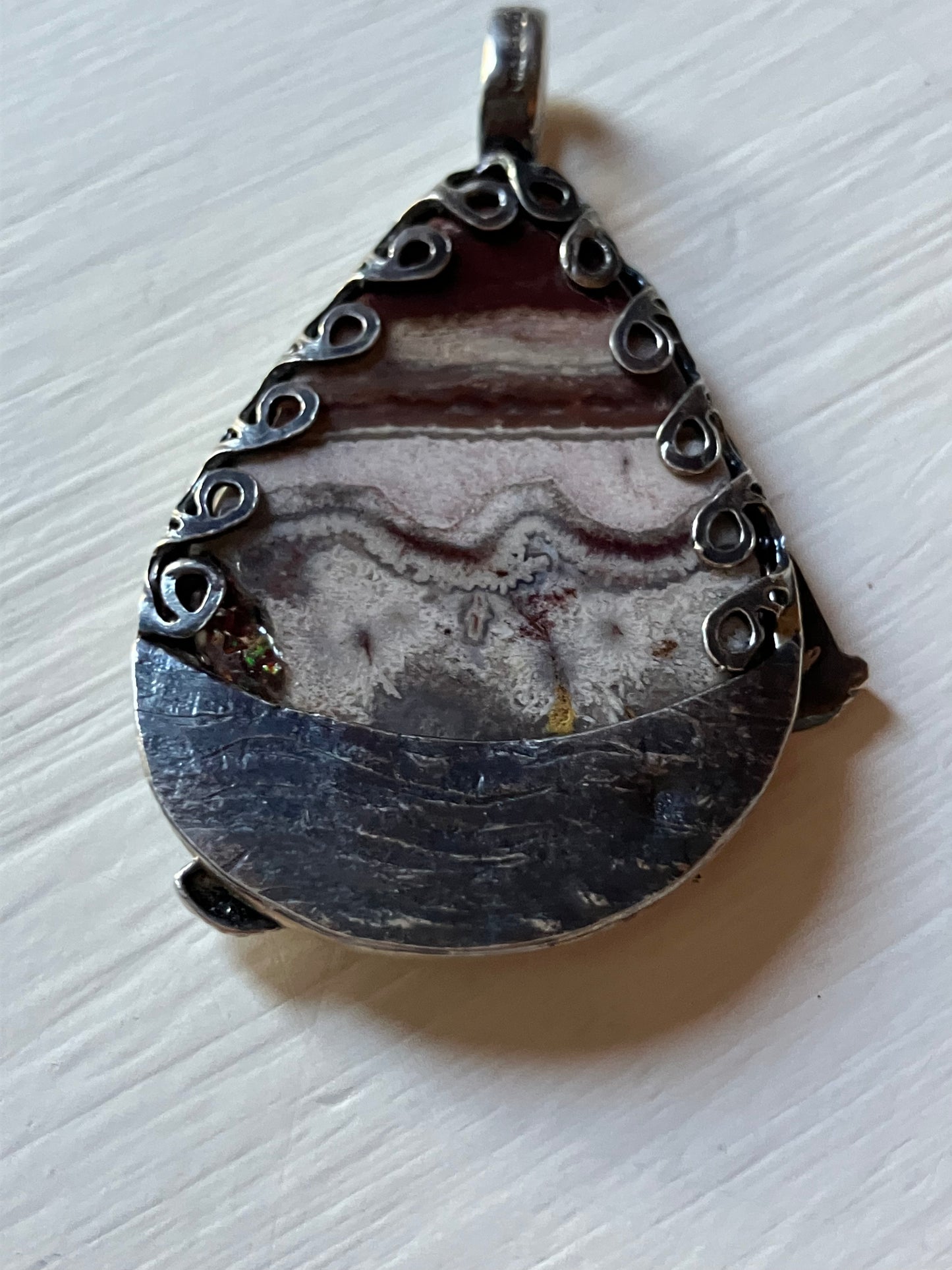Fish Shoal with boat and star pendant