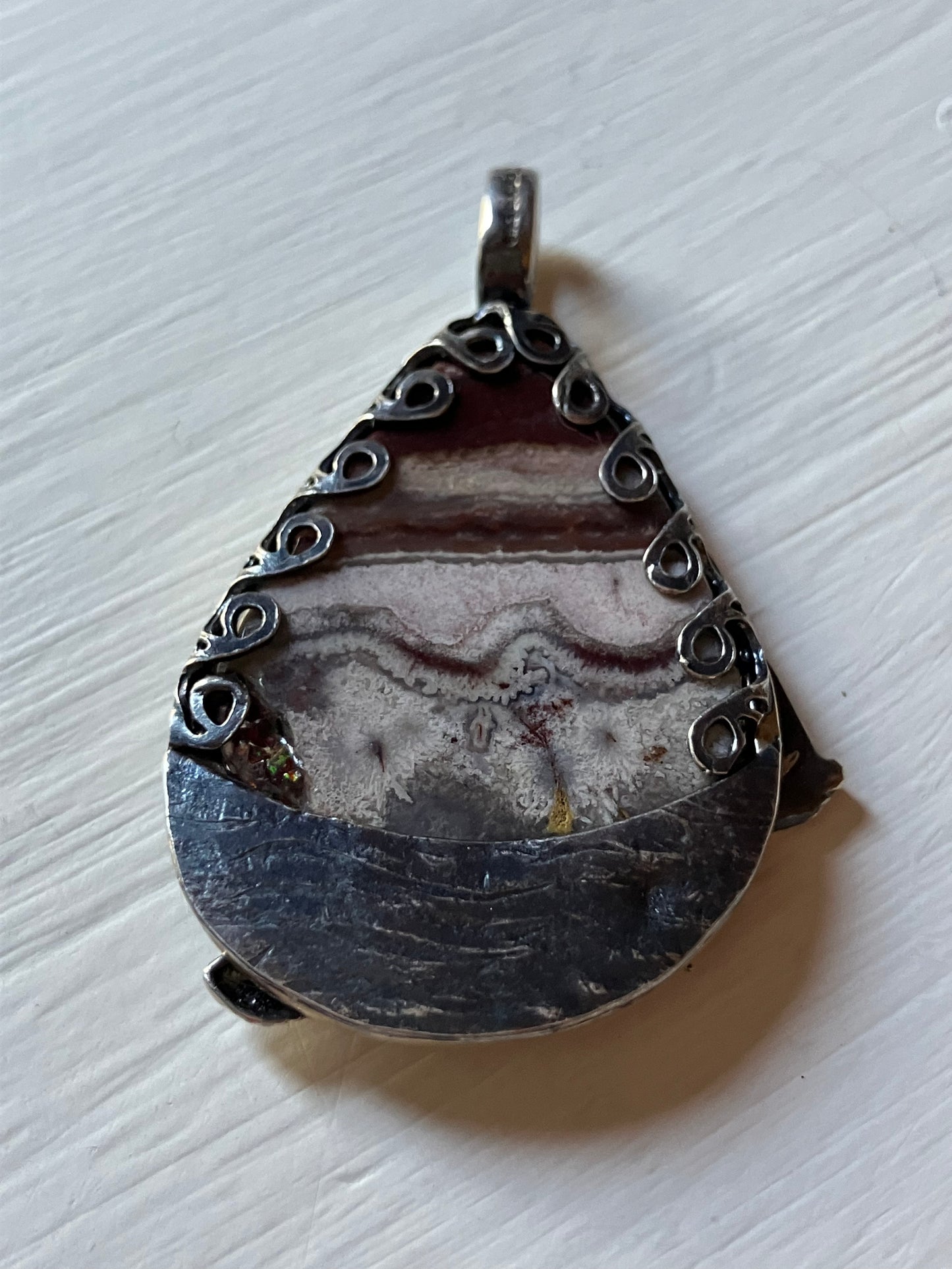 Fish Shoal with boat and star pendant