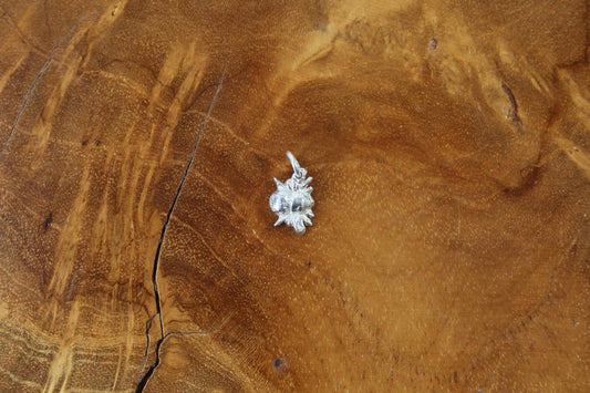 Small Silver Bee Charm