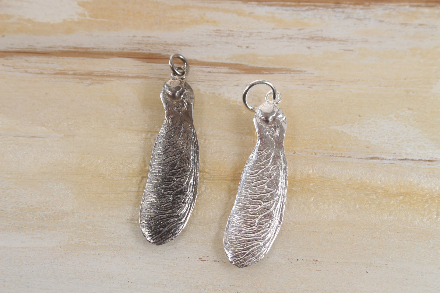 Single Sycamore Leaf Pendant