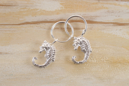 Silver Seahorse earrings