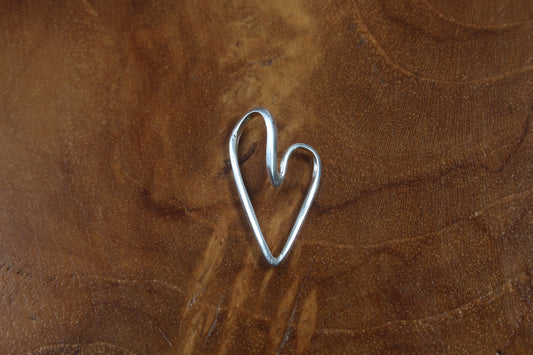 Twisted Heart Pendant